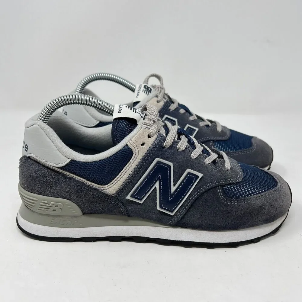 New Balance Men 574 Core - Standard Navy / White US Size 7.5